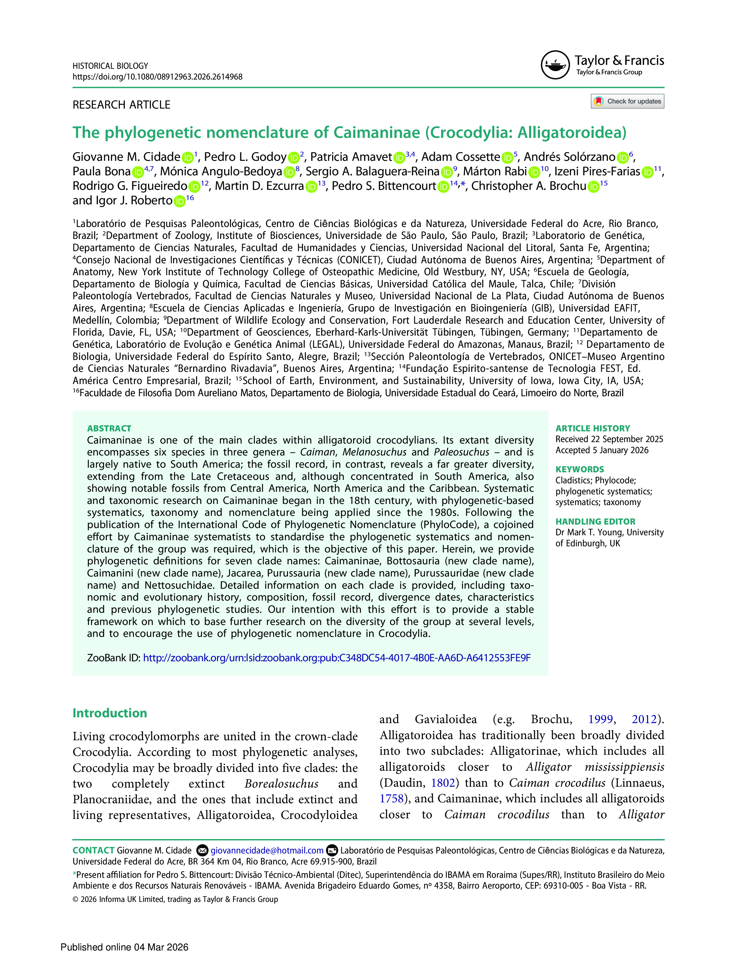 Front page